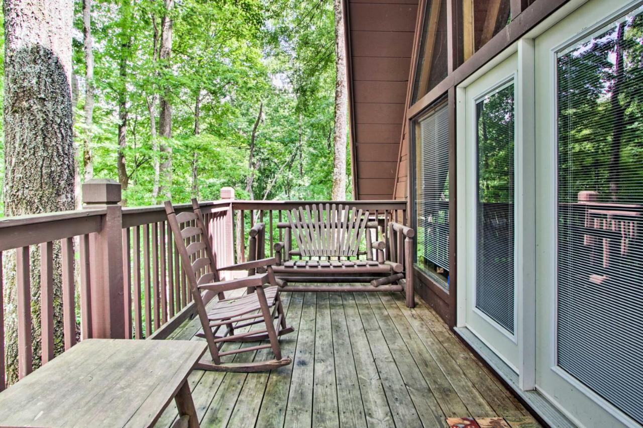 A-Frame Cabin With Hot Tub Less Than 1 Mi To Ober Gatlinburg 빌라 외부 사진